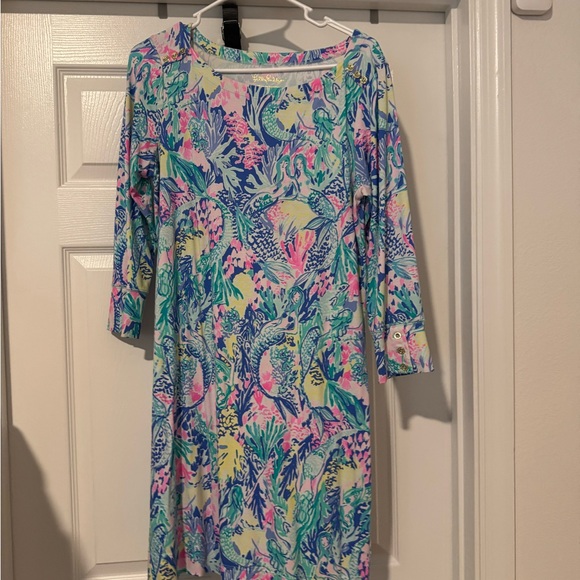 Lilly Pulitzer Dresses & Skirts - Lilly Pulitzer Multicolor Long Sleeve Dress